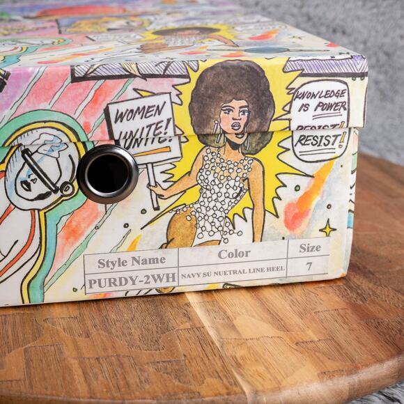 Jeffrey Campbell Purdy Pink Blue Suede Strap Heel Pump Ladies Size 7 - Picture 7 of 7